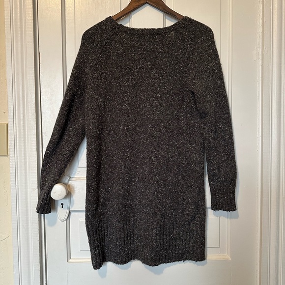 AEO Charcoal Raglan Sweater S - Picture 2 of 11